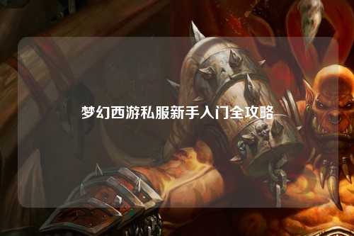 梦幻西游私服新手入门全攻略