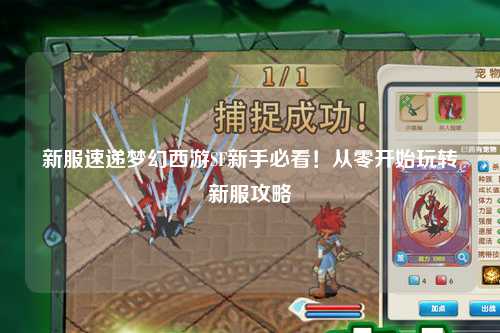 新服速递梦幻西游SF新手必看！从零开始玩转新服攻略