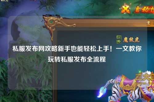 私服发布网攻略新手也能轻松上手！一文教你玩转私服发布全流程